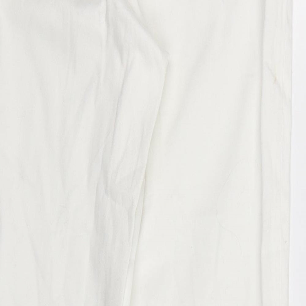 Womens UK Size 12 Libra Slim Fit  White Trousers