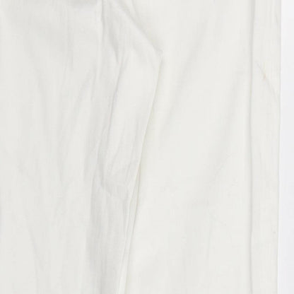 Womens UK Size 12 Libra Slim Fit  White Trousers