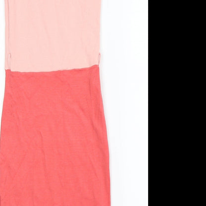 River Island Womens Pink   Bodycon  Size 10