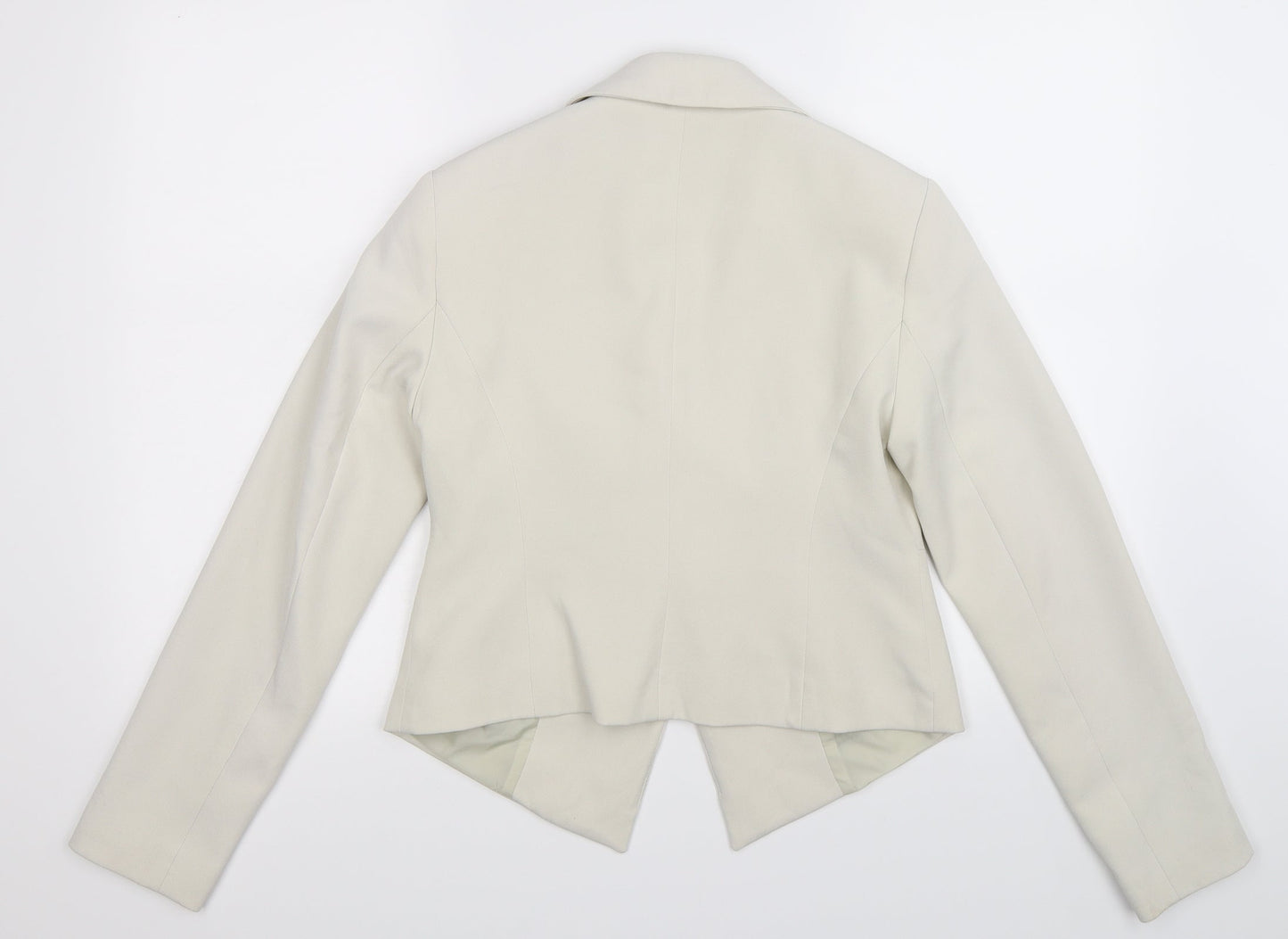 Womens UK Size 10 Preworn Regular Grey Blazer