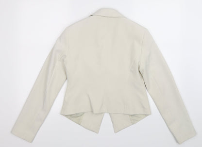 Womens UK Size 10 Preworn Regular Grey Blazer
