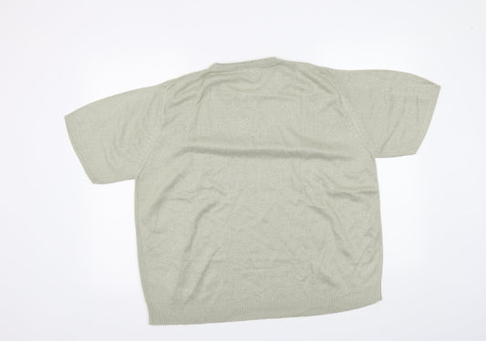 Berkertex Womens Green   Basic T-Shirt Size 14