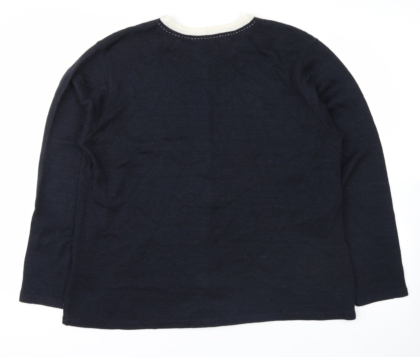 no brand Womens Blue   Cardigan Jumper Size M