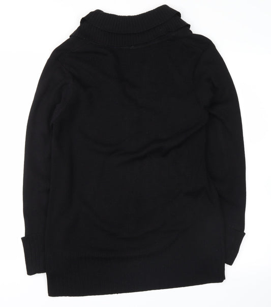 Marks and Spencer Womens Black   Cardigan Jumper Size 10
