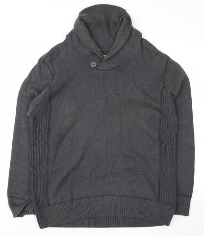 Authentic Mens Grey   Pullover Jumper Size L