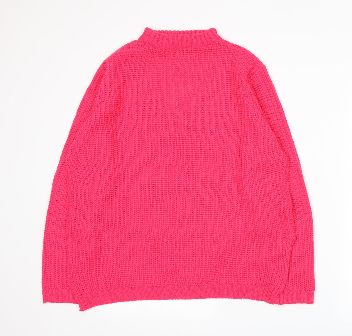 Lottie Womens Pink  Knit Pullover Jumper Size 12