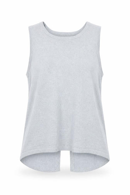 River Island Womens Blue  Knit Vest Jumper Size 10