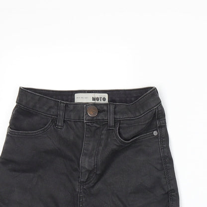 Topshop Womens Grey   Hot Pants Shorts Size 6