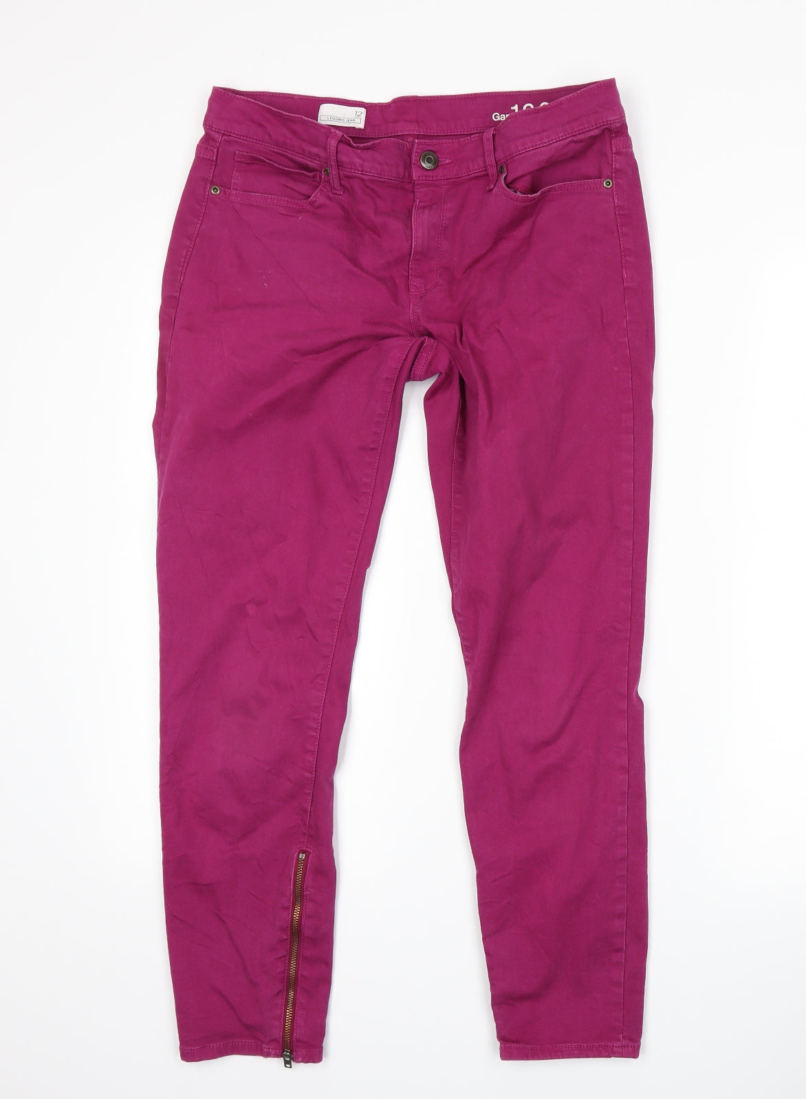 Gap Womens Purple   Jegging Jeans Size 12 L25 in