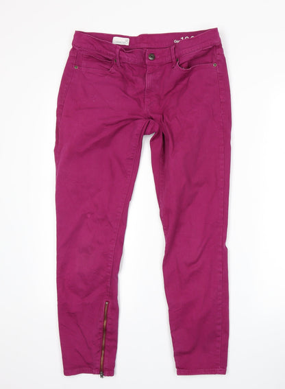 Gap Womens Purple   Jegging Jeans Size 12 L25 in