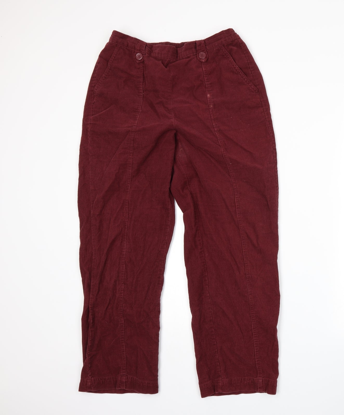 EWM Womens Red   Straight Jeans Size 12 L26 in