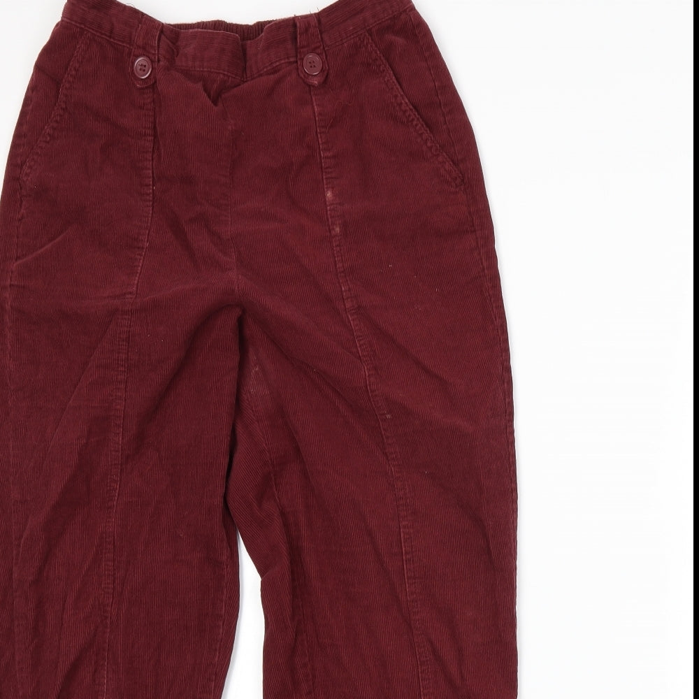 EWM Womens Red   Straight Jeans Size 12 L26 in