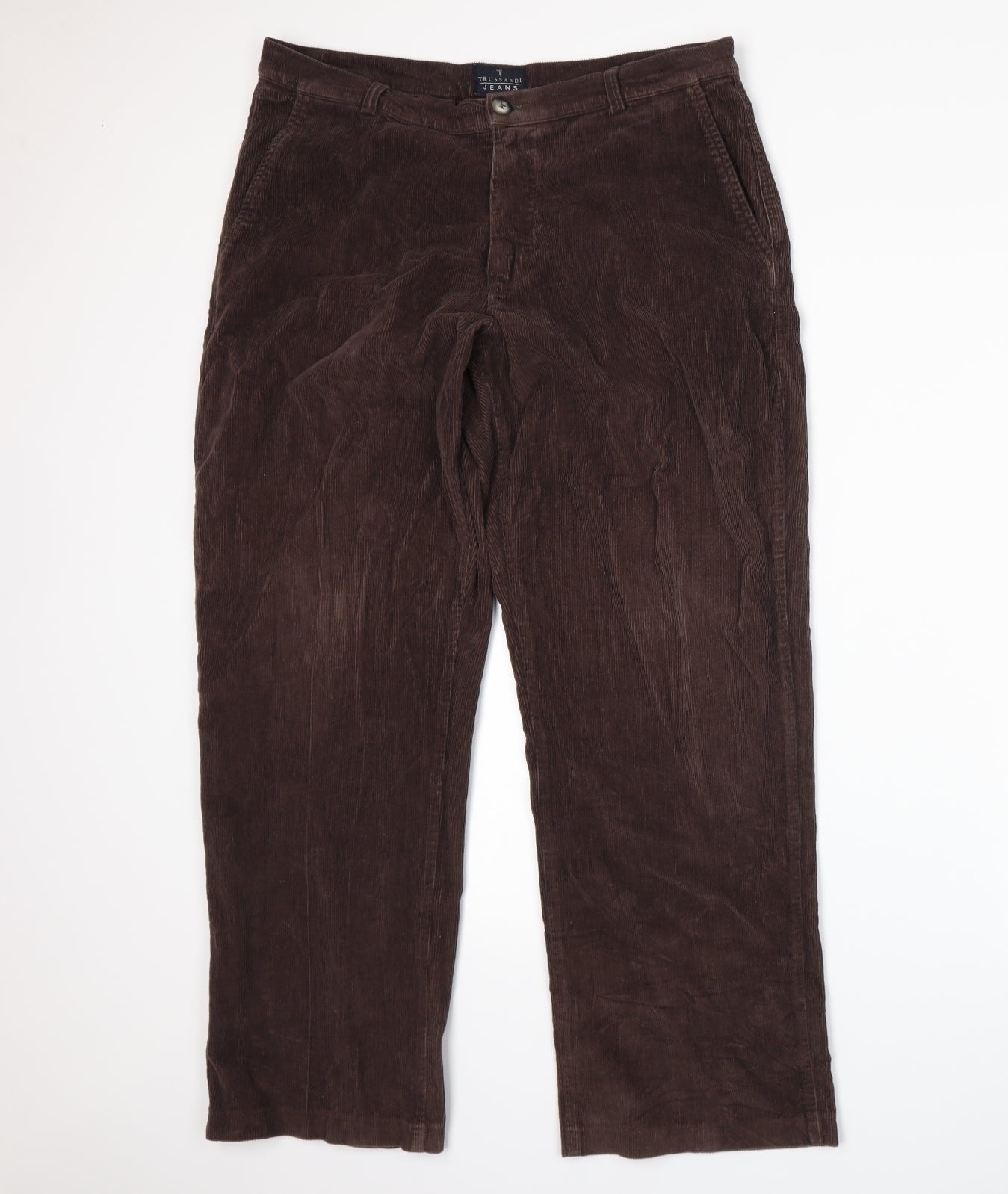 Trussardi Womens Brown   Straight Jeans Size 36 L29 in