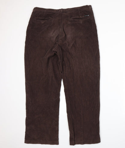 Trussardi Womens Brown   Straight Jeans Size 36 L29 in