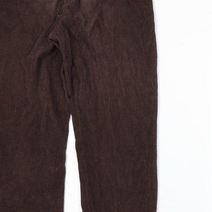 Trussardi Womens Brown   Straight Jeans Size 36 L29 in
