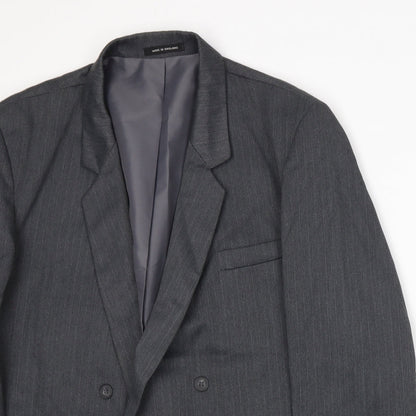 Mens UK Size L Marlowe Regular Grey Suit Jacket