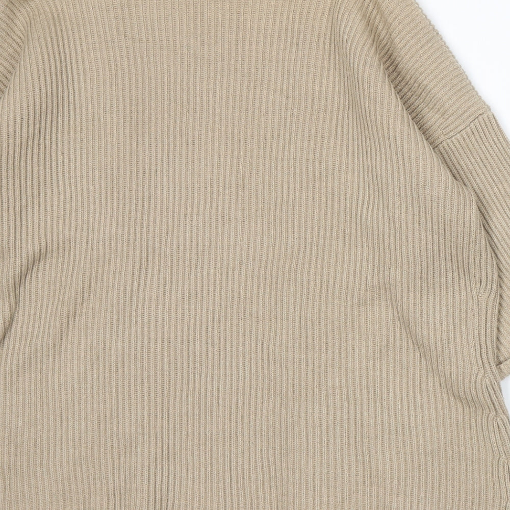 Changes By Together Womens Beige  Knit Cardigan Jumper Size 12