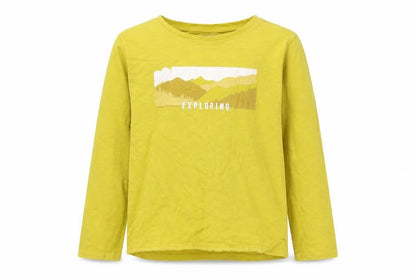 RESERVED Girls Yellow  Jersey Basic T-Shirt Size 8 Years