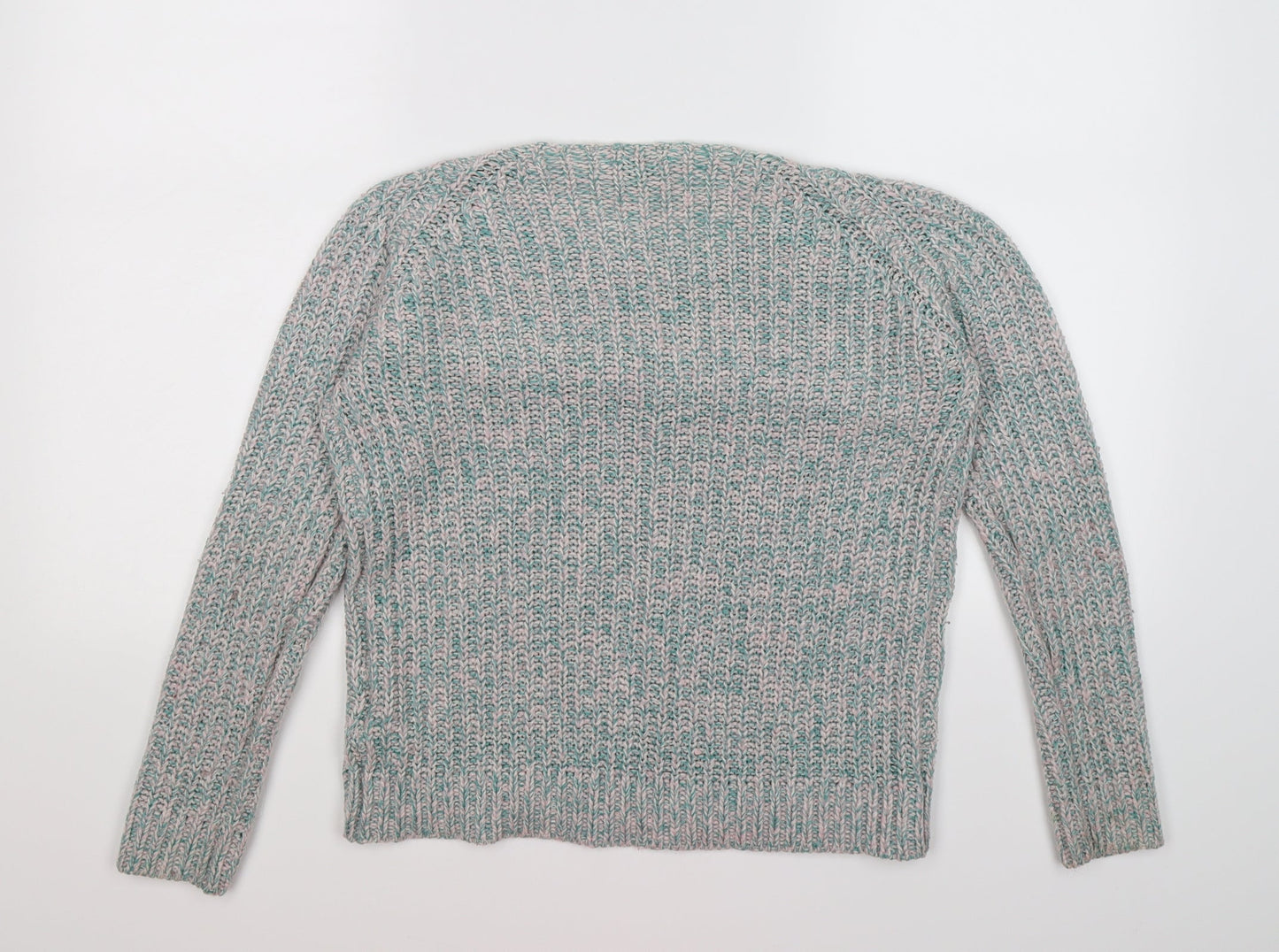 New Look Girls Green  Knit Pullover Jumper Size 10-11 Years