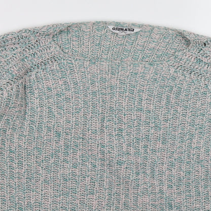 New Look Girls Green  Knit Pullover Jumper Size 10-11 Years