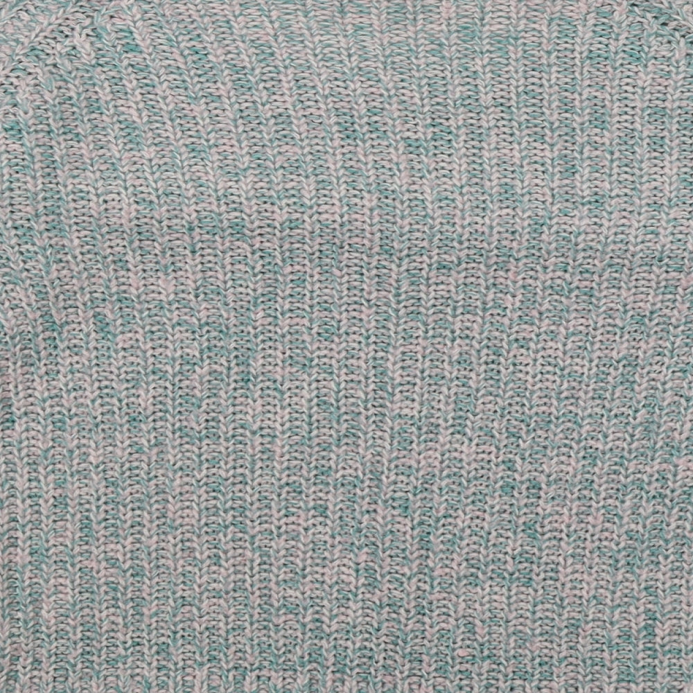 New Look Girls Green  Knit Pullover Jumper Size 10-11 Years