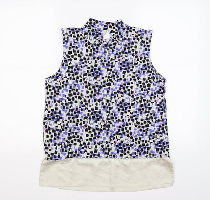 Womens UK Size 12 NEXT Purple Tunic Tank