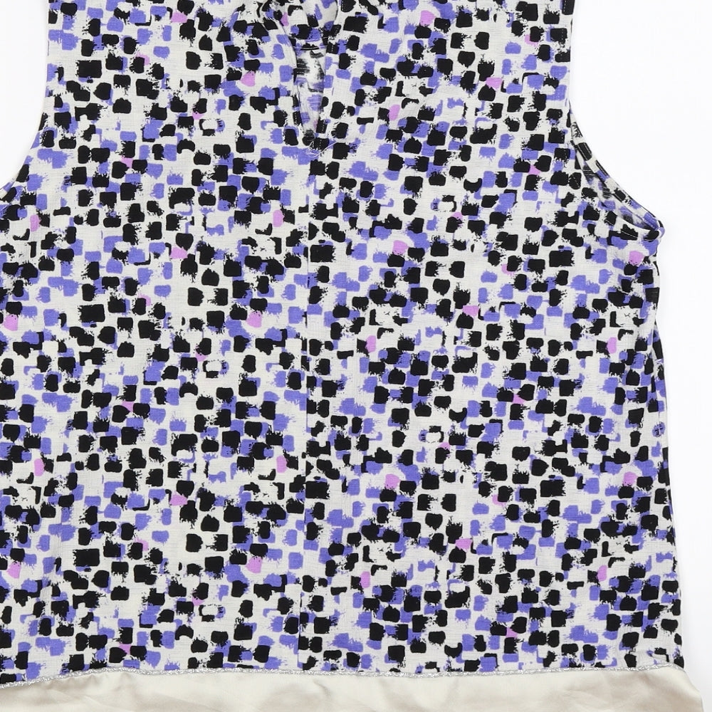 Womens UK Size 12 NEXT Purple Tunic Tank