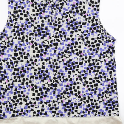 Womens UK Size 12 NEXT Purple Tunic Tank