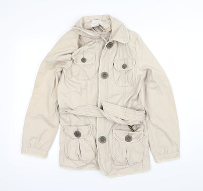 George Womens Brown   Overcoat Coat Size 12