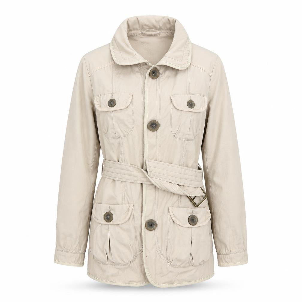 Womens UK Size 12 George Brown Overcoat