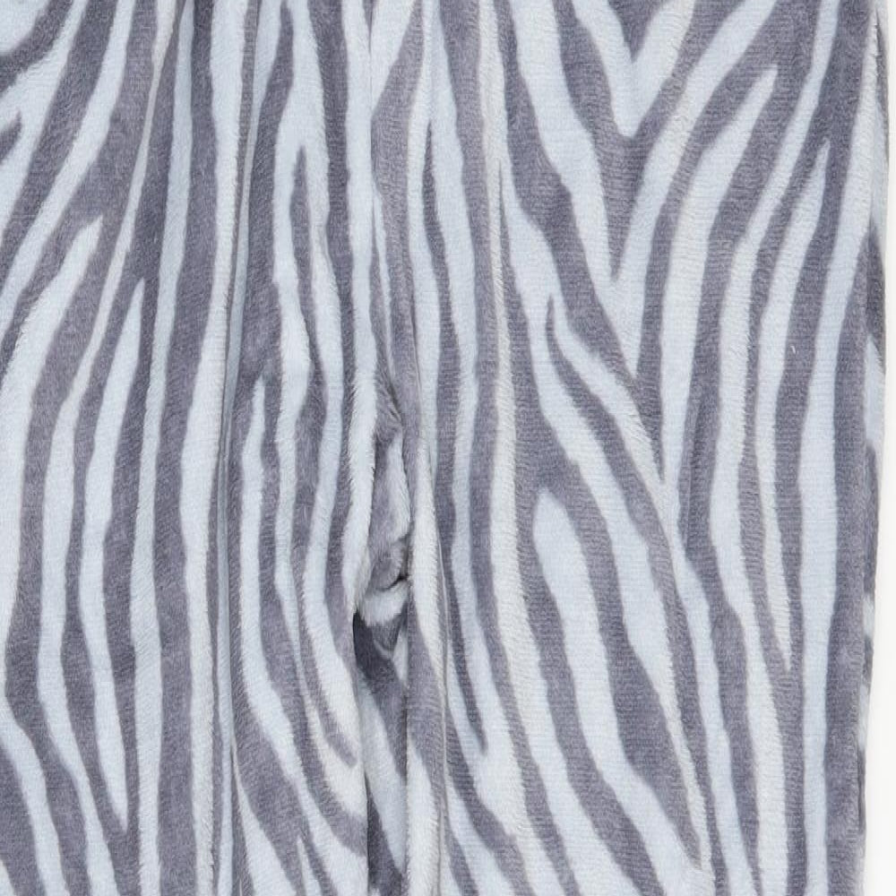 Avon Womens Blue Animal Print  Sweatpants Trousers Size 16 L28 in
