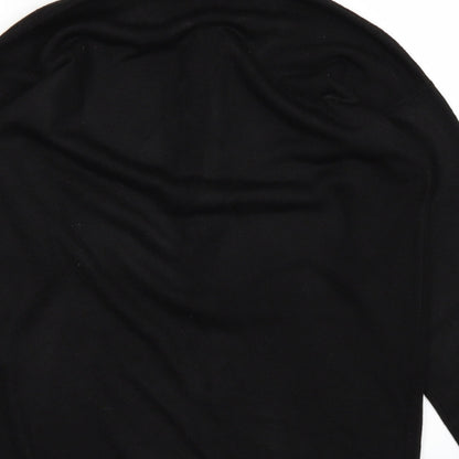 Womens UK Size 12 Littlewoods Black Basic Polo