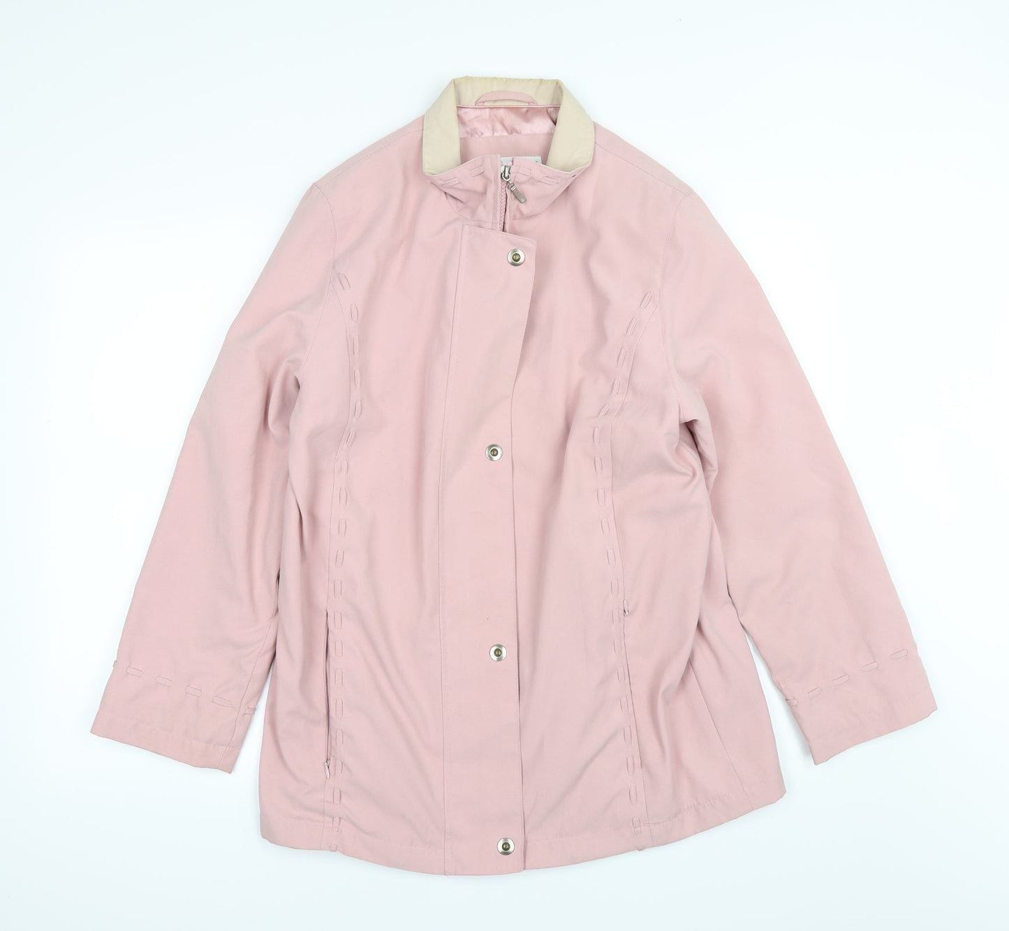 Berkertex Womens Pink   Overcoat Coat Size 12