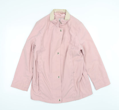 Berkertex Womens Pink   Overcoat Coat Size 12