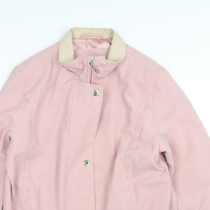 Berkertex Womens Pink   Overcoat Coat Size 12