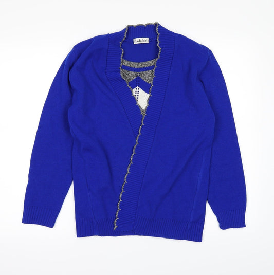 Lady Ice Womens Blue   Pullover Jumper Size M