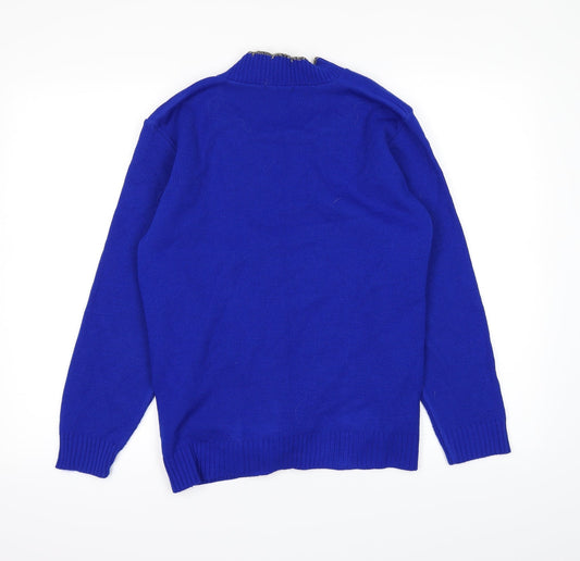 Lady Ice Womens Blue   Pullover Jumper Size M