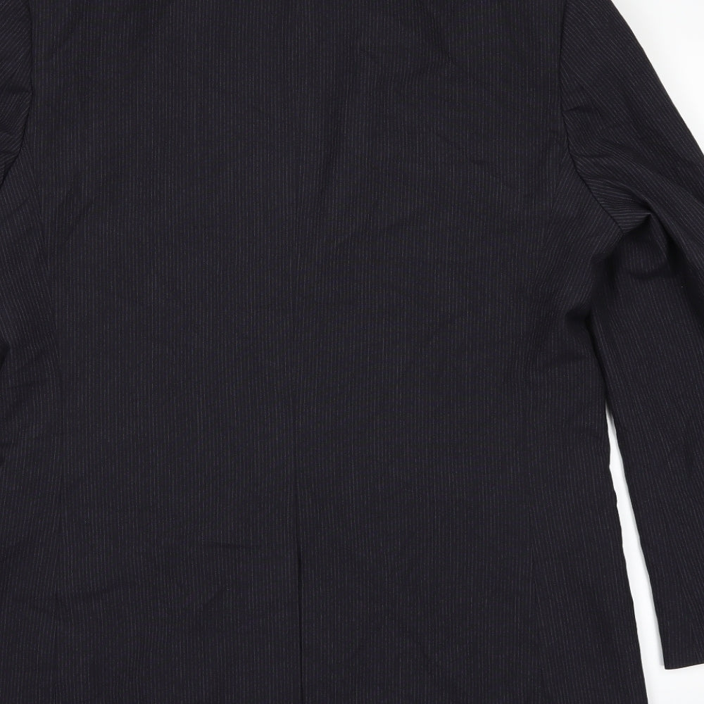 F&F Mens Black   Jacket Suit Jacket Size 40