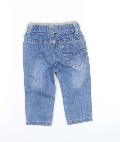 knit so bad Baby Blue    Jeans Size 12 Months