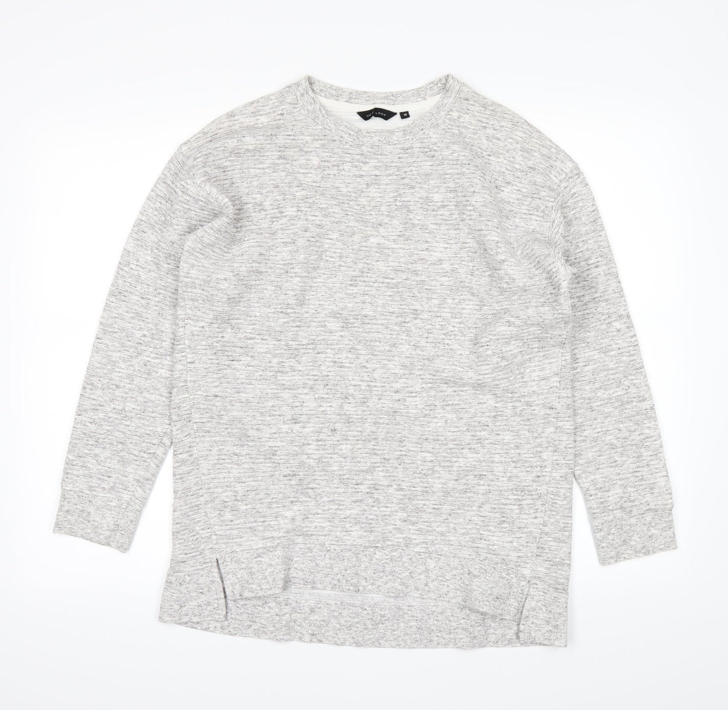 New Look Womens Grey   Pullover Jumper Size 10