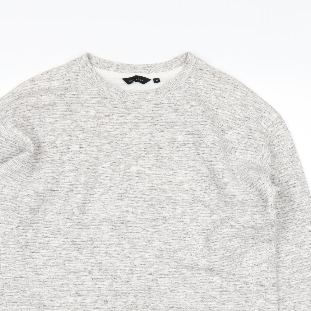 New Look Womens Grey   Pullover Jumper Size 10