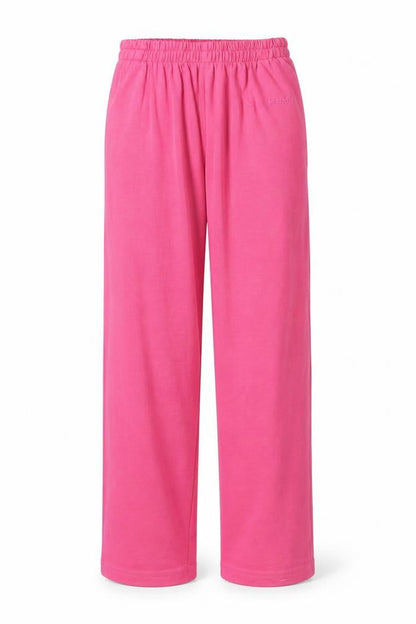 Womens UK Size S Reebok Regular Fit Sweatpants Pink Trousers