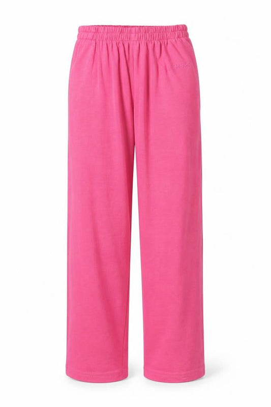 Womens UK Size S Reebok Regular Fit Sweatpants Pink Trousers