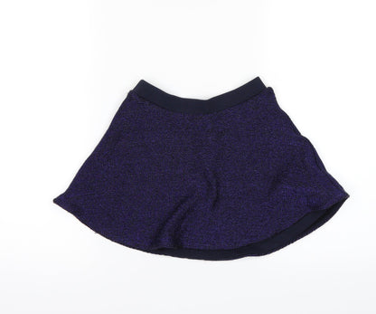 River Island Girls Blue   A-Line Skirt Size 3-4 Years
