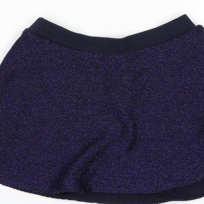 River Island Girls Blue   A-Line Skirt Size 3-4 Years