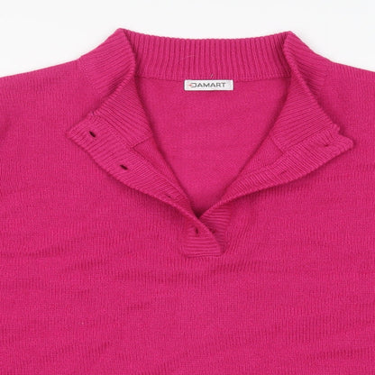 Damart Womens Pink   Pullover Jumper Size L