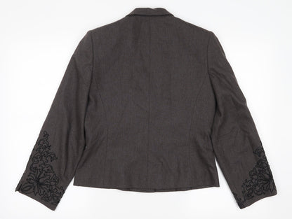 Womens UK Size 10 Minuet Grey Jacket