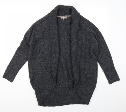 Soon Womens Grey   Cardigan Jumper Size S