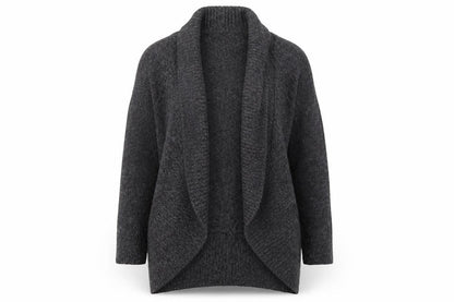 Soon Womens Grey   Cardigan Jumper Size S