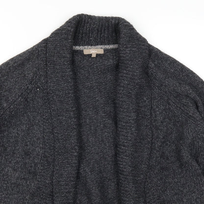 Soon Womens Grey   Cardigan Jumper Size S